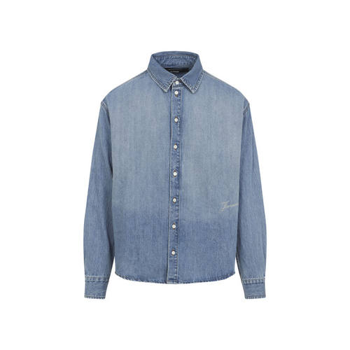 Jacquemus 雅克慕斯 男士 SS26 衬衫 DE-NIMES SIMON 牛仔布