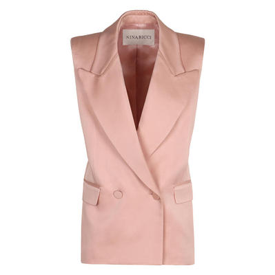Nina Ricci 莲娜丽姿 女士 SS25 马甲 双排扣夹克