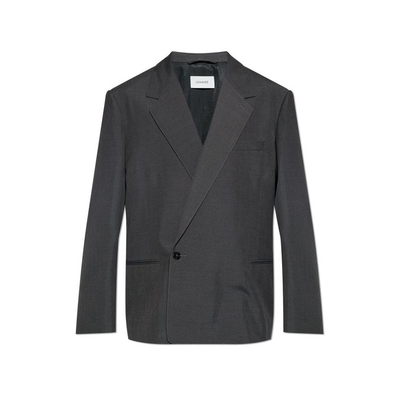 Lemaire 男士 FW25 夹克 雙排扣長袖西裝外套