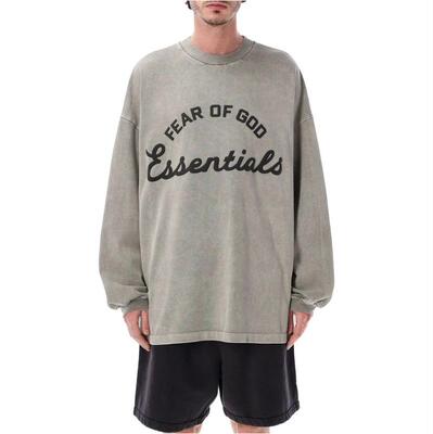 Essentials 男士 CO T恤 训练长袖