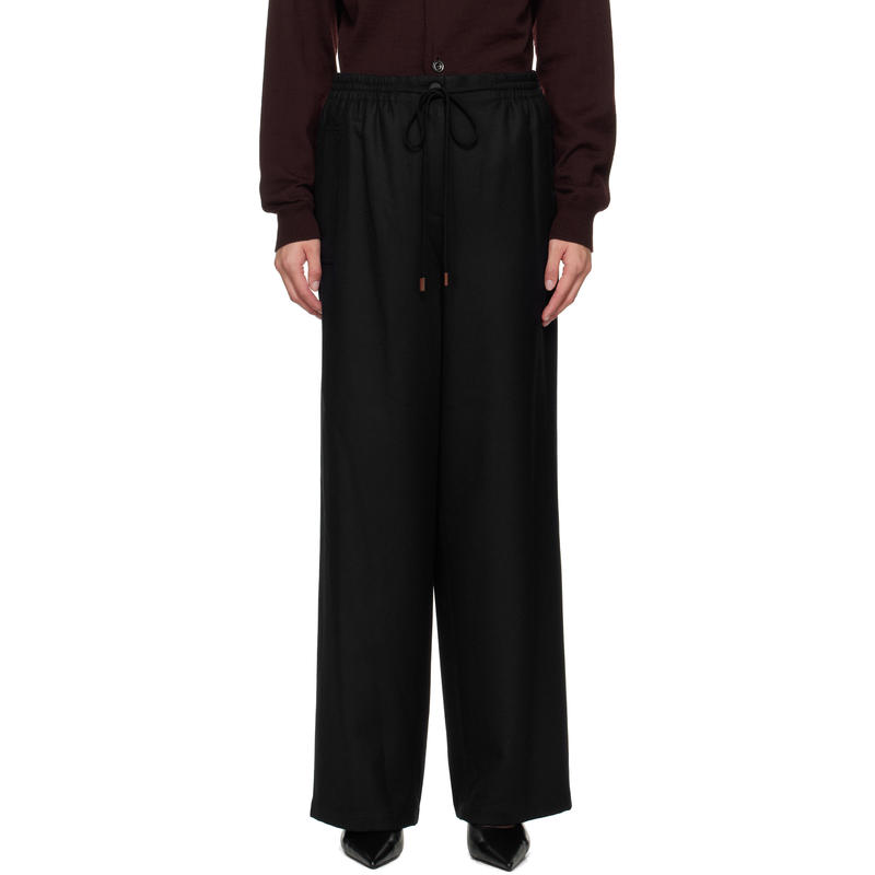 LE17SEPTEMBRE 女士 长裤 海军蓝 Drawstring Easy Wool 长裤