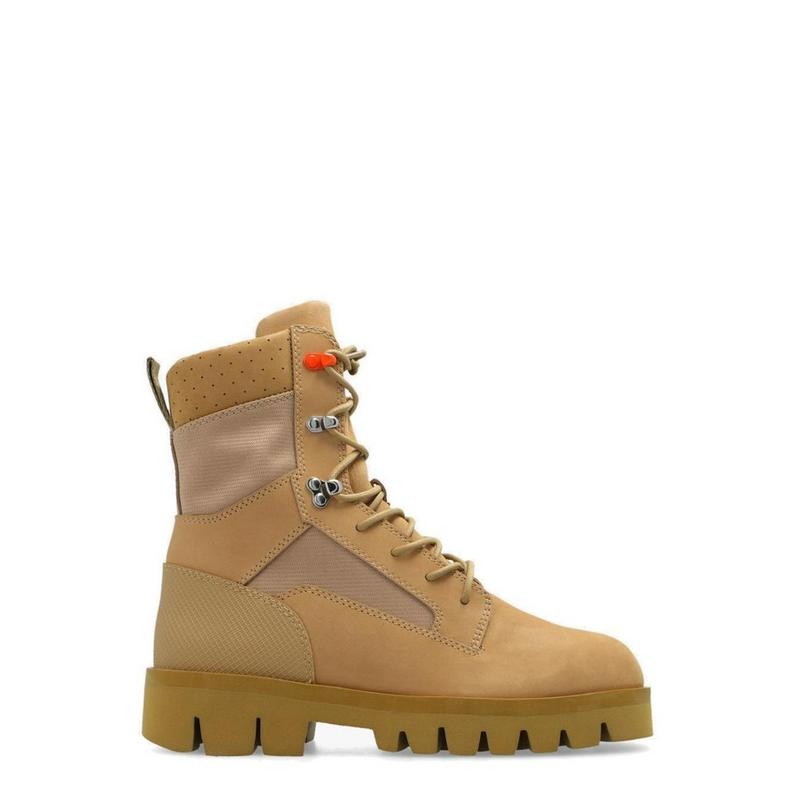 Heron Preston 女士 FW25 靴子 拼接系带军靴