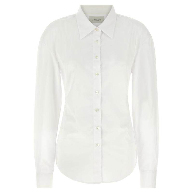 Dries Van Noten 女士 SS25 衬衫 合身束带衬衫