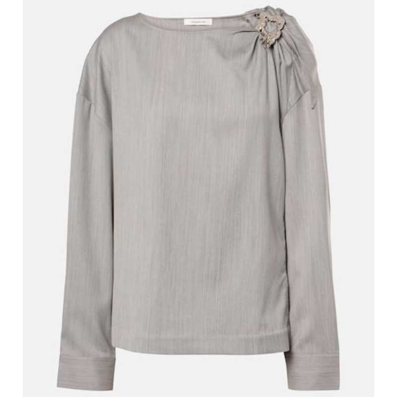 Jacques Wei 女士 上衣 精饰羊毛衫