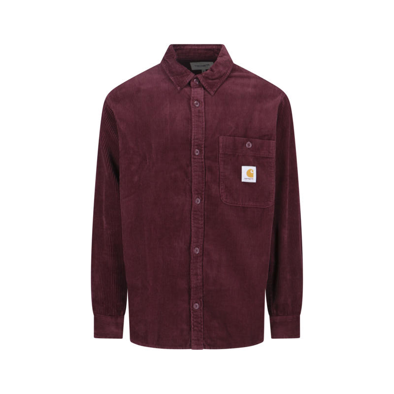 Carhartt WIP 男士 FW25 衬衫 红色衬衫