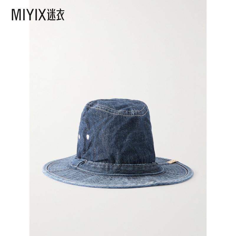 Visvim 男款Buckley Logo-Appliqued 牛仔软呢帽 迷衣时尚