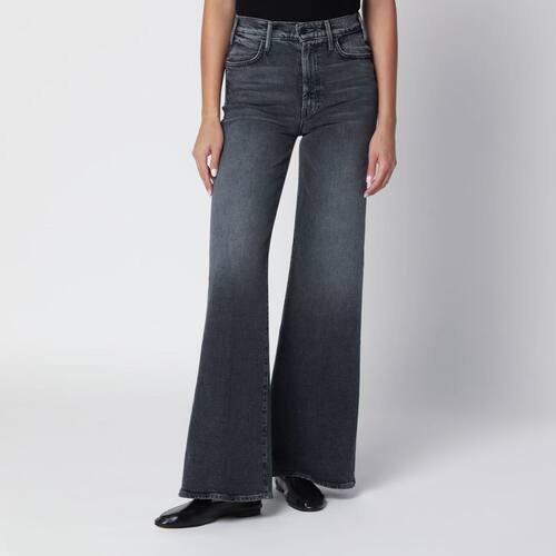Mother Denim 女士 FW26 牛仔长裤 HUSTLER SNEAK 卷边深灰牛仔裤