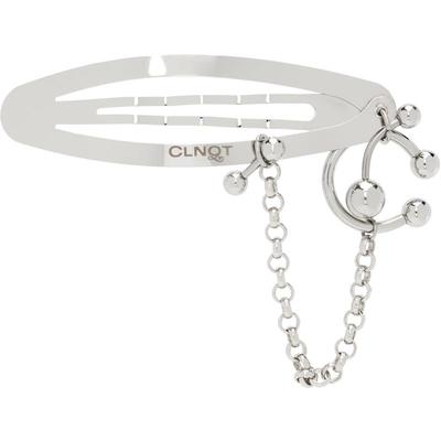 Justine Clenquet 女士 发夹 银色 Holly 发夹