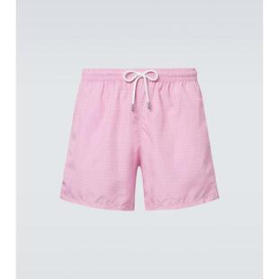 印花泳裤 Fedeli Madeira 泳裤 男士