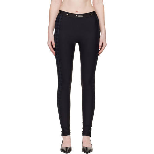 Amiri 埃米尔 女士 运动紧身裤 黑色 MA Quad 紧身裤