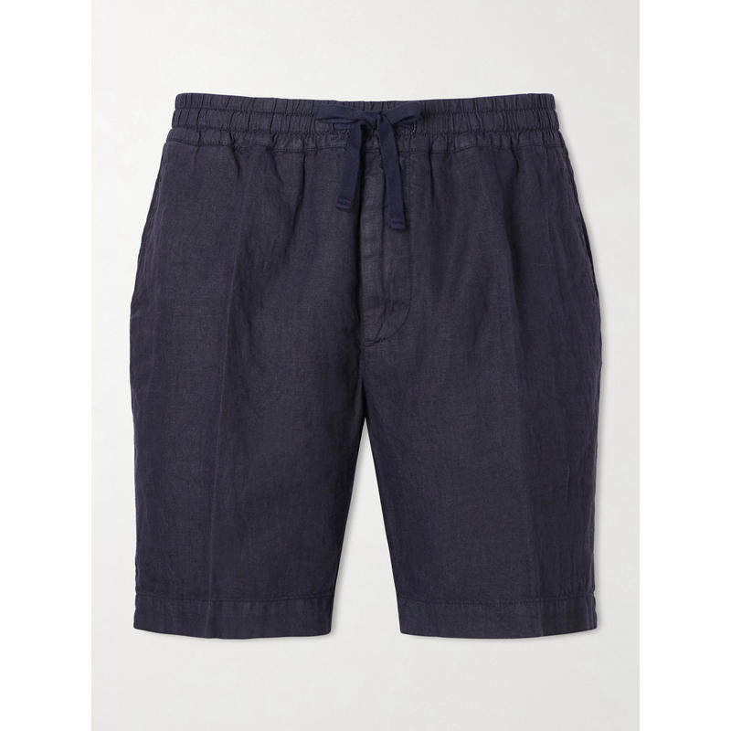 Altea Milano 男士 SS26 短裤 Samuel 直筒亚麻抽绳短裤,男装,短裤,淘宝优惠券,粉丝福利购,淘宝优惠卷