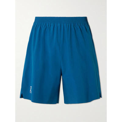 On 男士 FW25 运动短裤 Train Recycled-Jersey 徽标印花弹力短裤