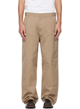Carhartt WIP 男士 长裤 黄褐色 Brady Double Knee Chino 长裤