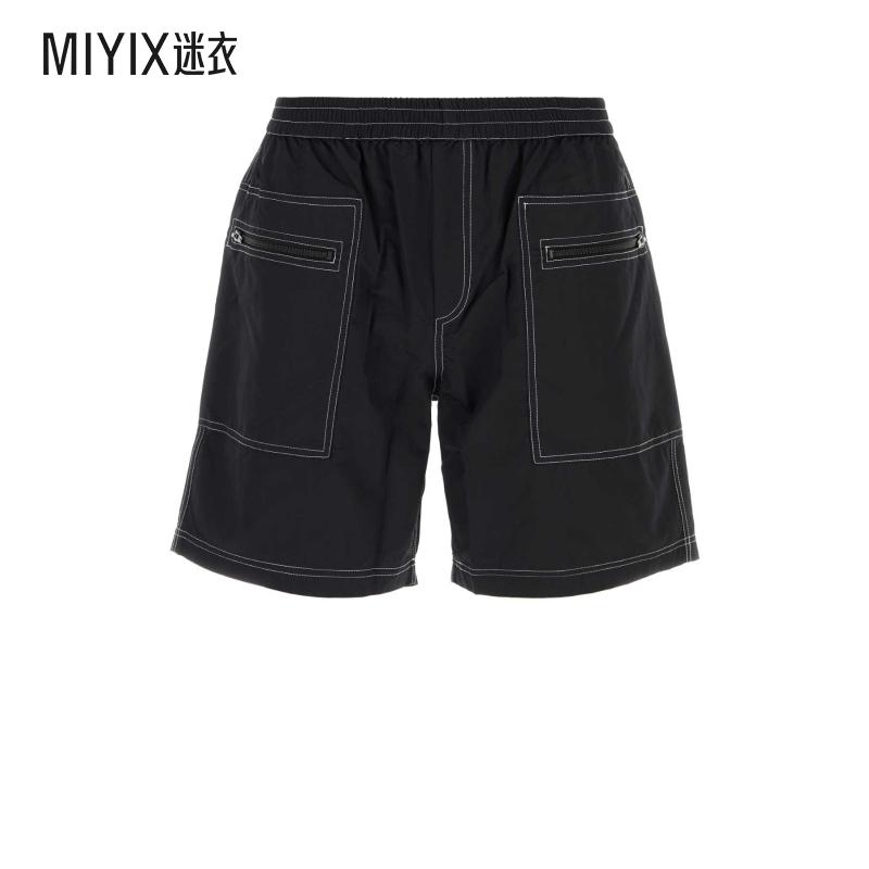 [秋冬新品]Gimaguas 男女同款Quique 黑色棉质百慕大短裤 迷衣时