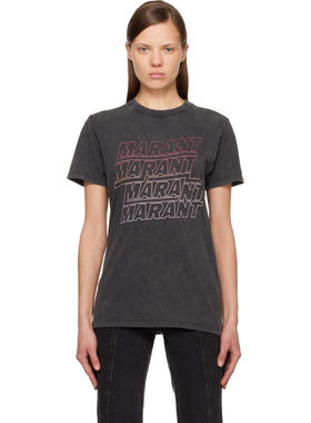 ISABEL MARANT Étoile 女士 T恤 黑色 Zoeline T 恤