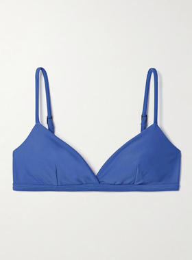 Matteau 女士 春夏新品 比基尼 The Crop 弹力绉纱三角比基尼上装