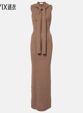 AYA MUSE 女款Rory 连帽棉混纺长款连衣裙 迷衣时尚