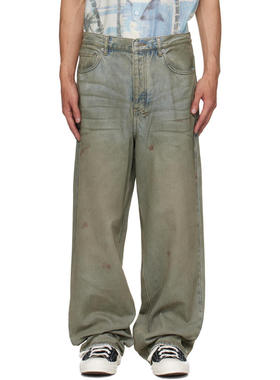 Ksubi 男士 牛仔长裤 灰色 Maxx Greaser 牛仔裤