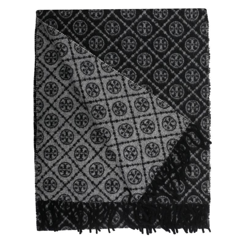 TORY BURCH汤丽柏绮 女士 26春新品 围巾 T Monogram 提花围巾