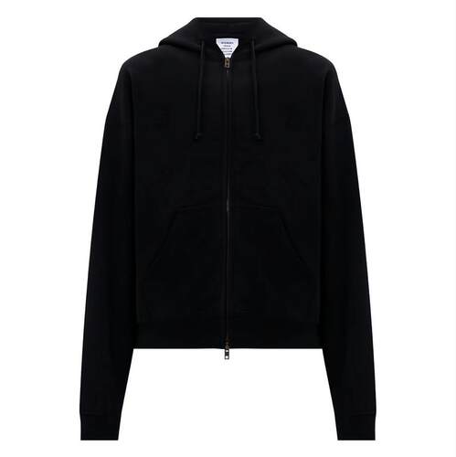 Vetements 维特萌 女士 FW25 卫衣 徽标合身拉链连帽衫