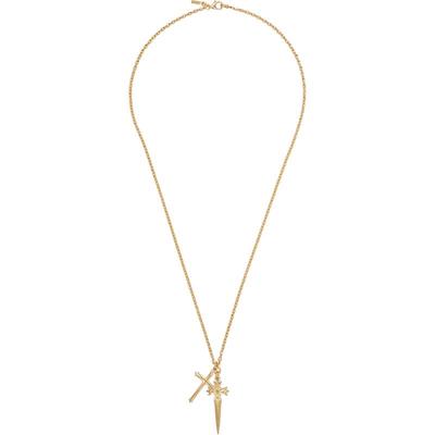 Emanuele Bicocchi 男士 项链/吊坠 Large Dagger  Cross 项链