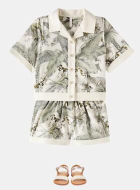 Zimmermann 兹默曼 女童 短裤 Wylie 花朵棉质童装