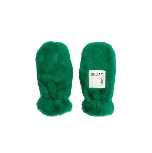 Bobo Choses 中性（儿童） FW24 手套 b.c furry 连指童装
