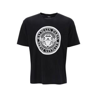 巴尔曼 徽标短袖 男士 T恤 SS25 Balmain