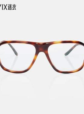 Khaite 女款x Oliver Peoples 方形眼镜 迷衣时尚
