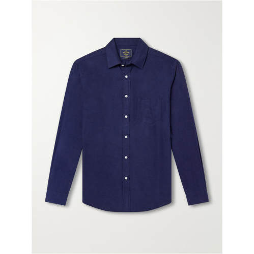 PORTUGUESE FLANNEL 男士 SS27 衬衫 Teca 磨毛棉质斜纹布
