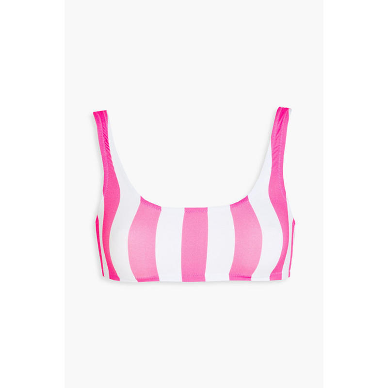 Melissa Odabash 女士 比基尼 Ponza 条纹比基尼上装