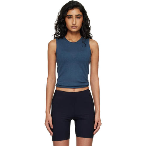 SKIMS 女士 背心 海军蓝 Featherweight Cashmere