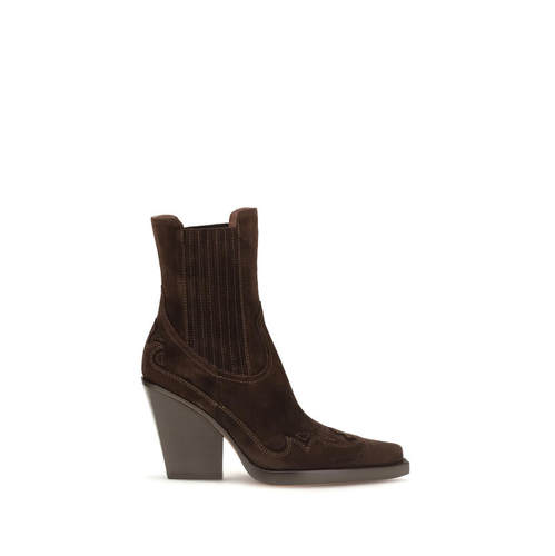 Paris Texas 女士 FW26 短靴 Dallas 刺绣