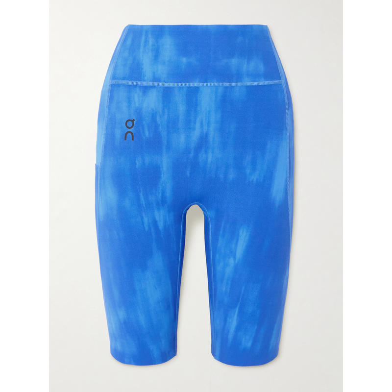 On 女士 运动短裤 Malibu recycled-jersey 扎染弹力短裤