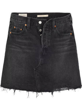 Levi's 李维斯 女士 SS26 中长裙 Levi's 黑色半身裙