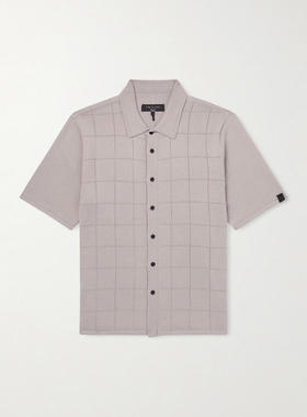 Rag  Bone 男士 SS26 衬衫 Dalton 格纹羊毛莱赛尔纤维混纺衬衫