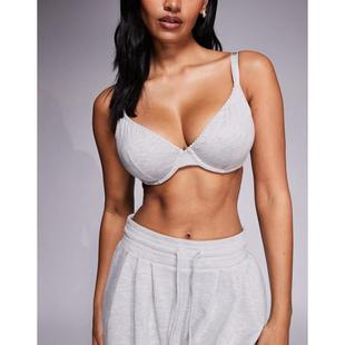 文胸 Fuller Mila ASOS 灰色 女士 设计胸部钢托文胸 DESIGN