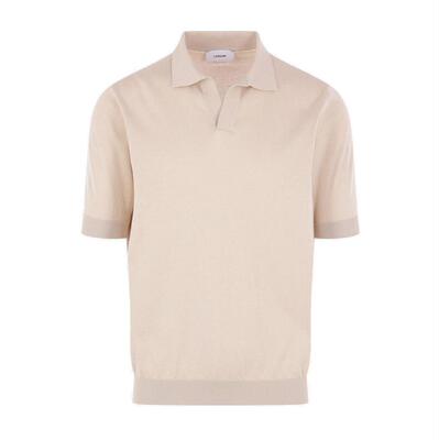 Lardini 男士 SS26 POLO衫 拉迪尼短袖罗纹 Polo 衫