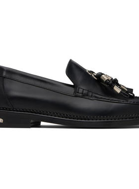 Toga 男士 乐福鞋 黑色 Hard Leather 乐福鞋