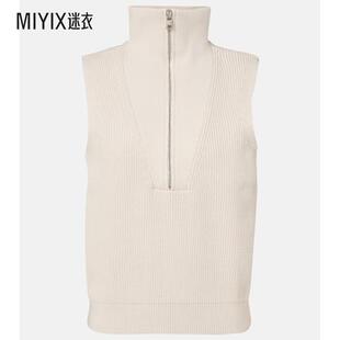 Varley 女款Amina 半拉链毛衣马甲 迷衣时尚