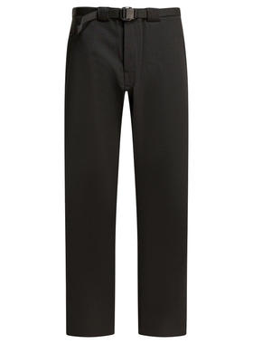 Gr10K 男士 FW25 长裤 羊毛混纺束带长裤