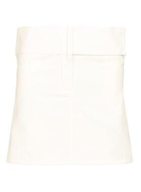 Courrèges 女士 SS25 迷你裙 腰带环半身裙