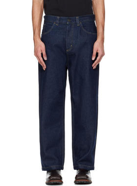 Carhartt WIP 男士 牛仔长裤 蓝色 Brandon 牛仔裤
