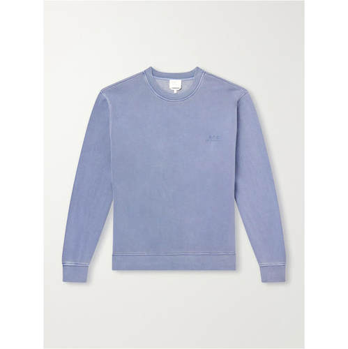 A.P.C. 男士 FW26 卫衣 Fernando 徽标印花棉针织运动衫