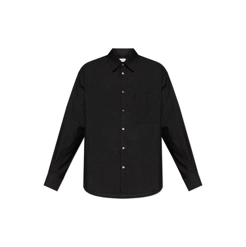 Lemaire 勒梅尔 男士 SS26 衬衫 Lemaire 长袖弧形下摆常规