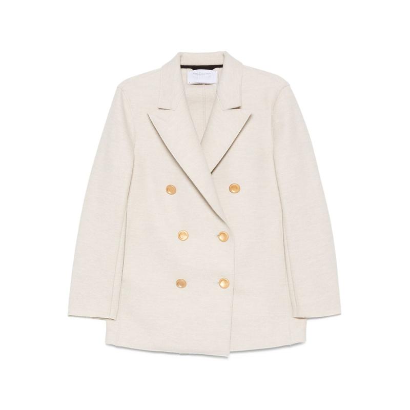 Harris Wharf London 女士 FW25 大衣 浅褐色外套