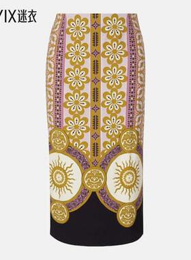 La DoubleJ 女款印花铅笔半身裙 迷衣时尚