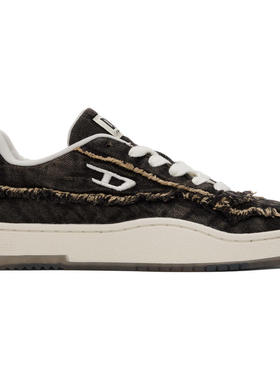 Diesel 男士 FW25 运动鞋 黑色 S-Tracker-D Low 运动鞋