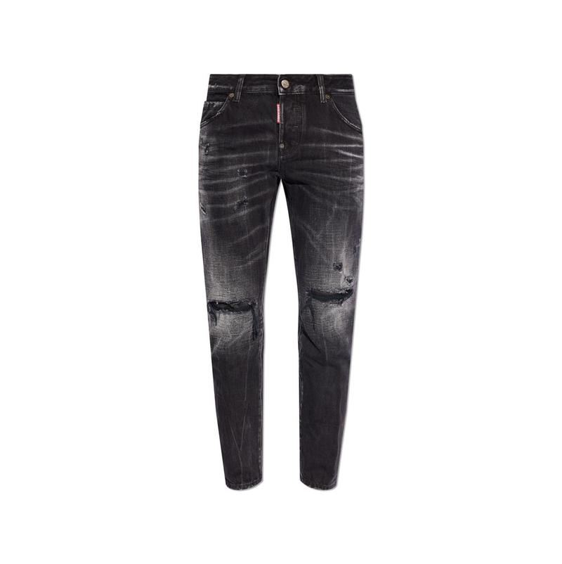 DSquared2 D二次方 女士 SS26 牛仔长裤 腰带环牛仔裤图片