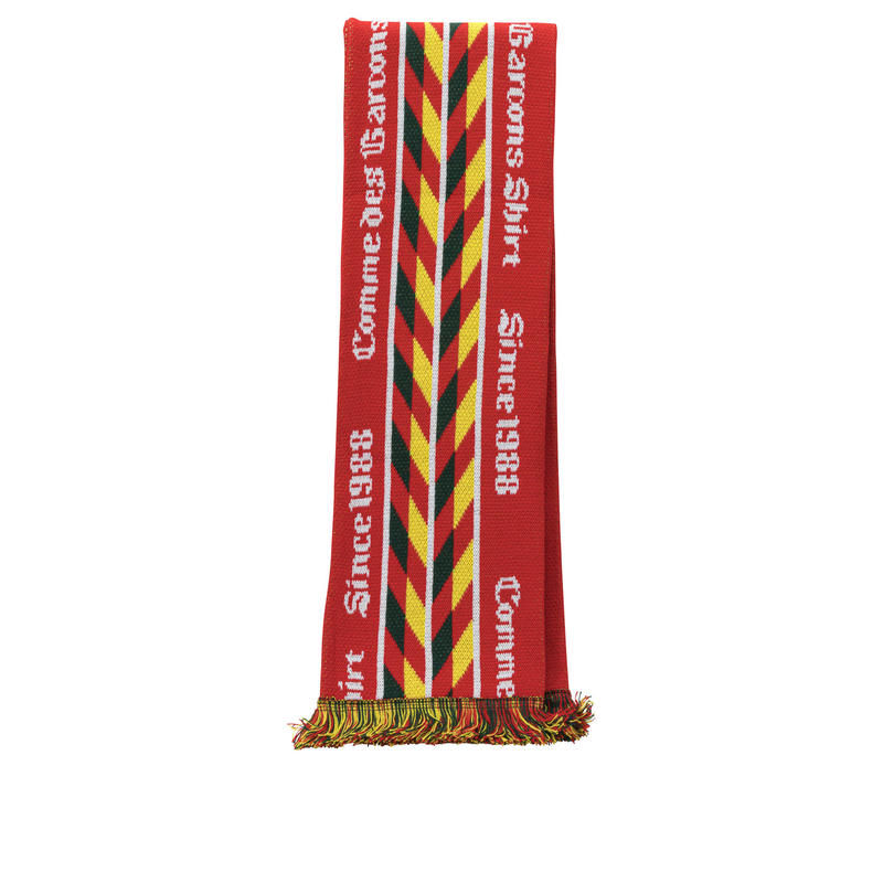 Comme des Garçons川久保玲 男士 秋冬新品 围巾 针织流苏围巾